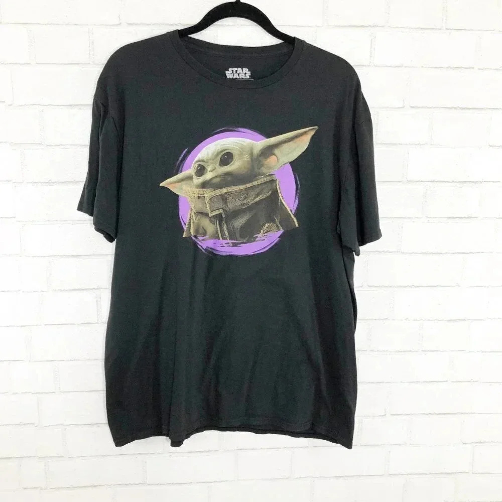 Fifth Sun Star Wars Baby Yoda Tee Shirt Men's Size XL